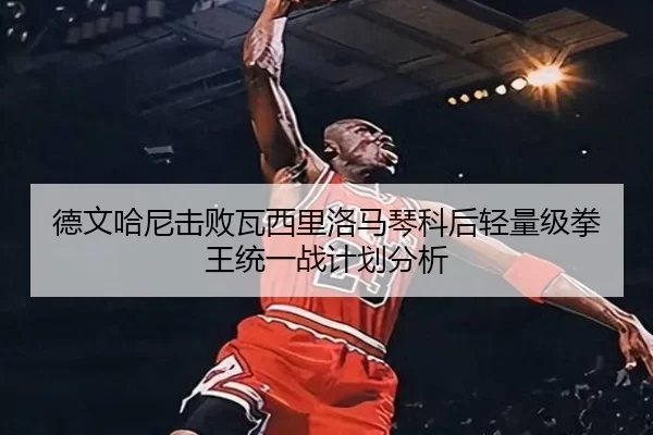 德文哈尼击败瓦西里洛马琴科后轻量级拳王统一战计划分析